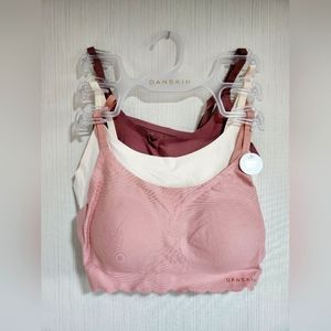 Danskin seamless bras ×3 (Marshalls)